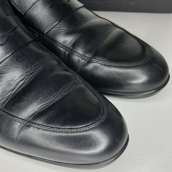 Allen Edmonds Black Lake Como slip on Loafers Men’s Size 8 - Picture 7 of 15